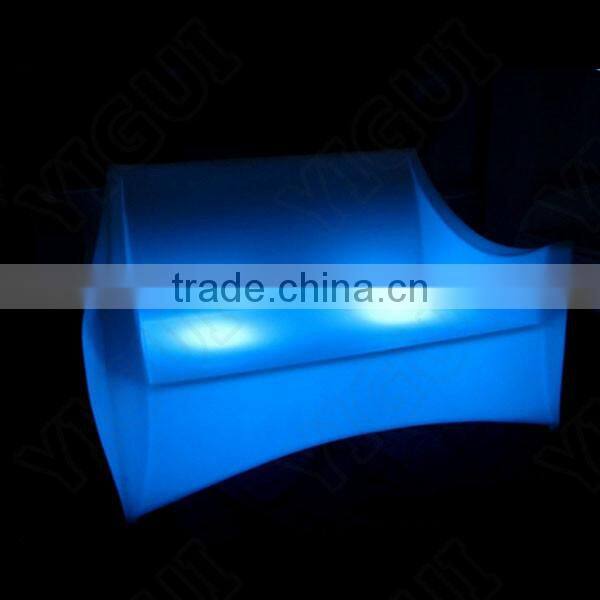 plastic Waterproof Color Changing led sofa furniture