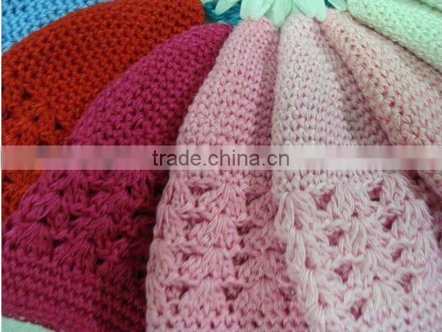 2014Hot Sale Comfortable Kufi Hats For Babies