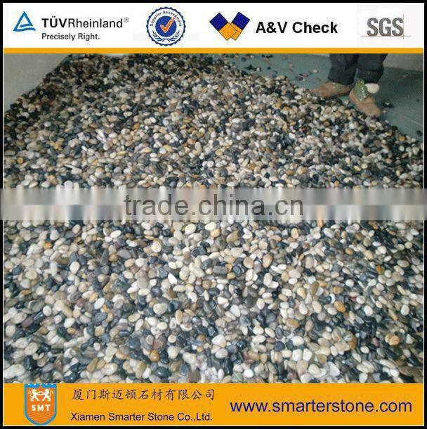 Multicolor Landscape Red Pebbles For Sales