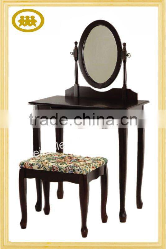 home furniture side table with mirror