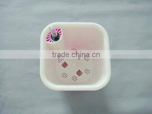 Plastic Flower Pot for sell-filling design
