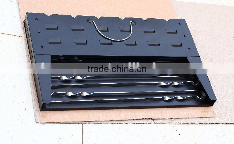 Folding barbecue tool