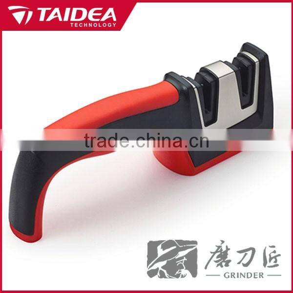 GRINDER Two Stages Chinese Handle Butcher Knife Sharpener