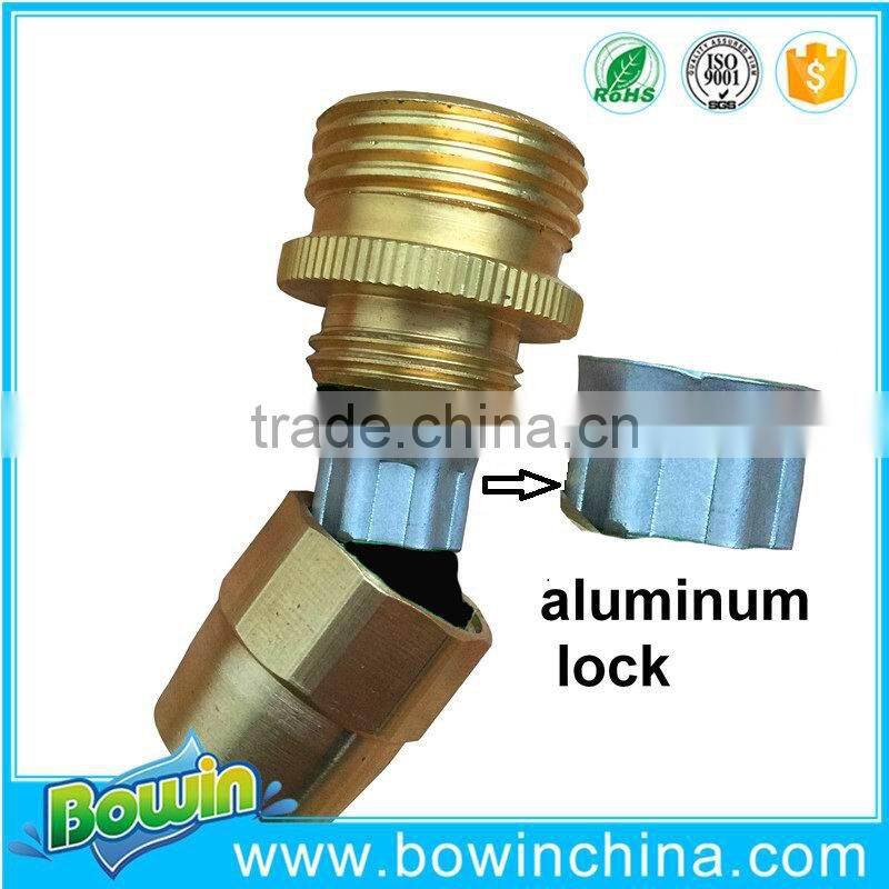 2016 Newest High Quality brass fitting expandable garden nozzle spray gun