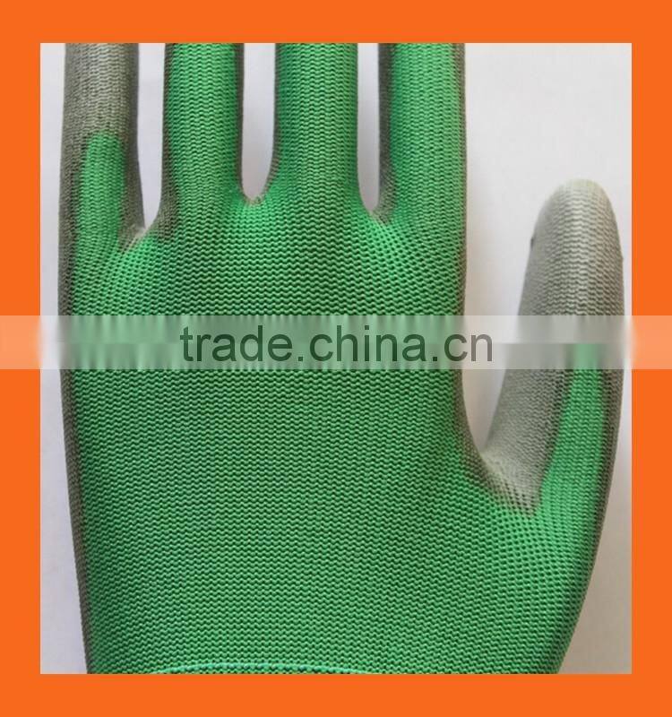 Hyflex PU Palm Coated Gloves Metal Detecting Finger Sensitivity Breathable Gloves