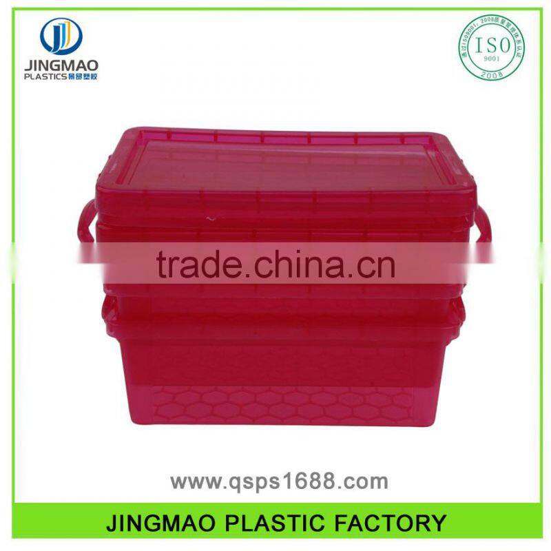 Colorful Cheap Storage Plastic Box With Lid With Lock