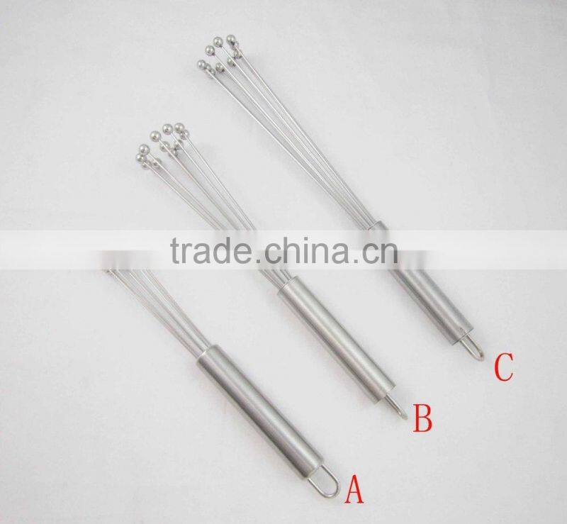 Food Safety Stainless Steel Manual Egg Beater