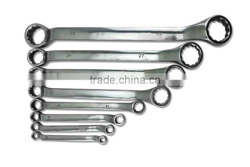 Best-selling Non-magnetic 304 Stainless Steel Double Ring Offset Wrench