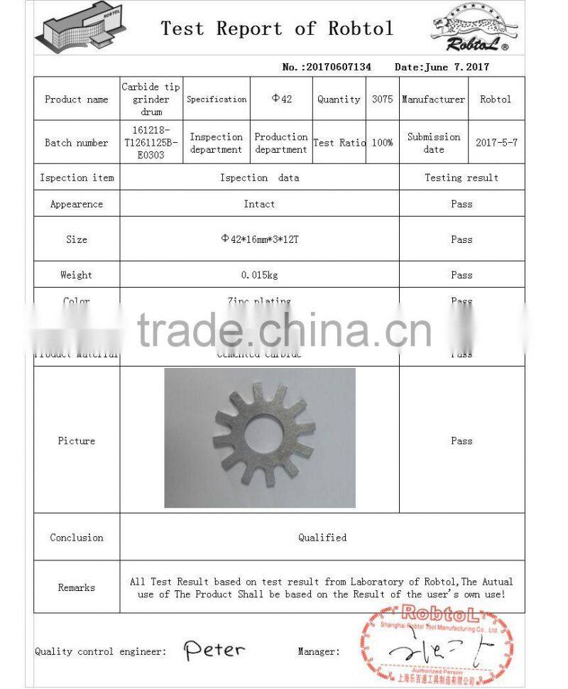 12T Scarifier cutter concrete tungsten carbide tip grinder drum complete assembly