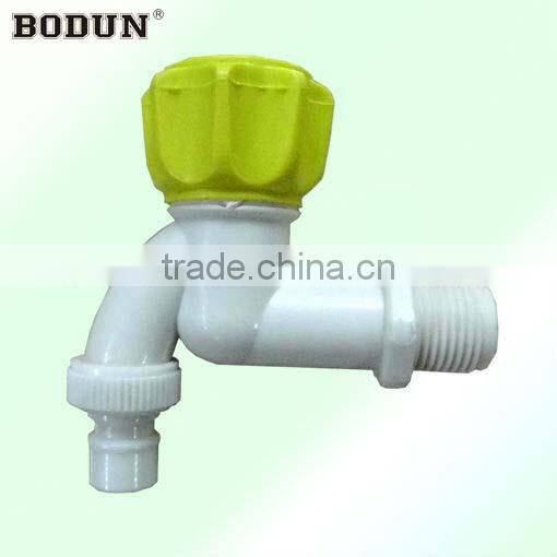 C1030 New design pvc plastic bibcock/shower faucet with mouth