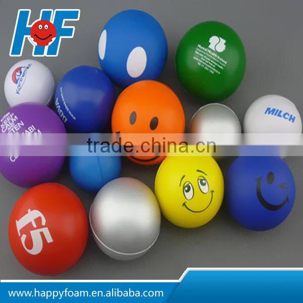 Round Smooth surface PU foam stress ball