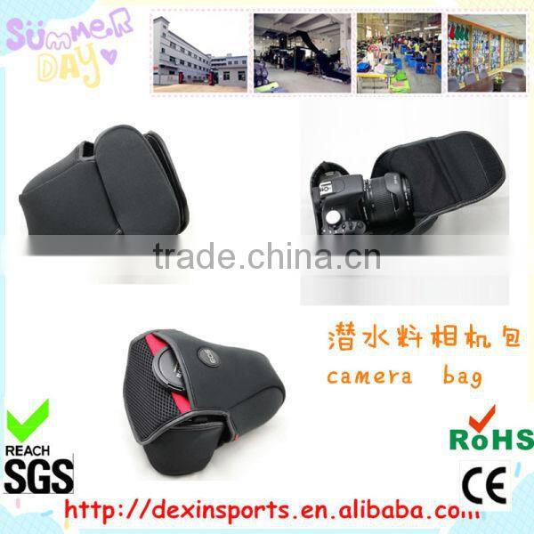 2014 fashion soft neoprene camera bag