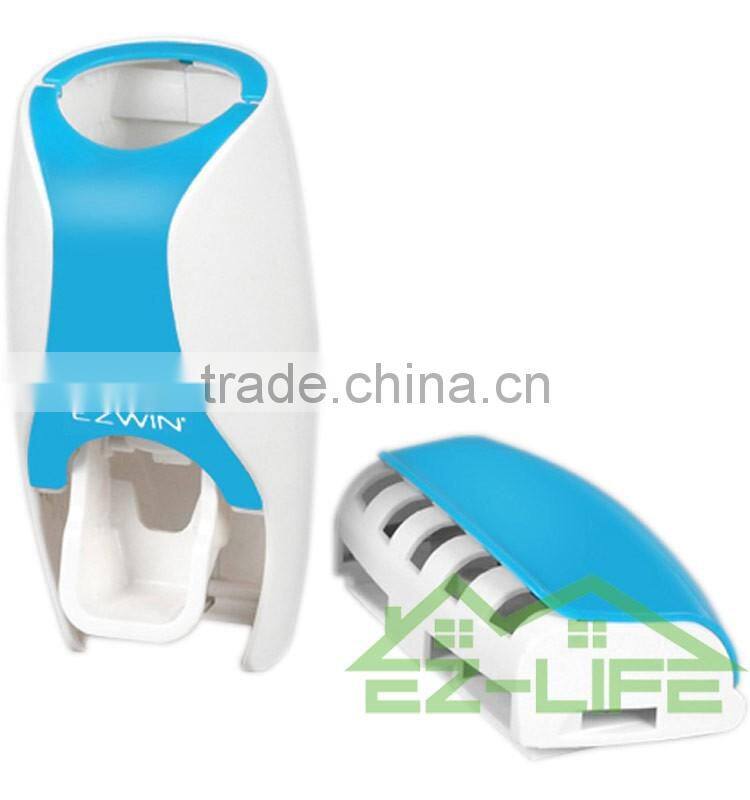 2017 hot sale multi-color toothpaste pump auto toothpaste dispenser chrome