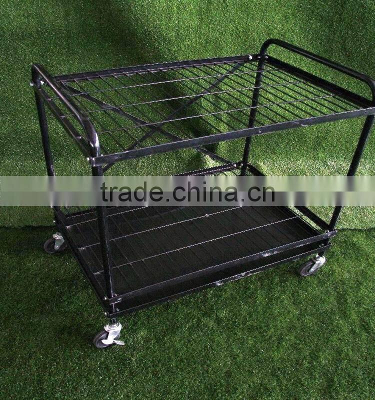 small flower display cart flower stand