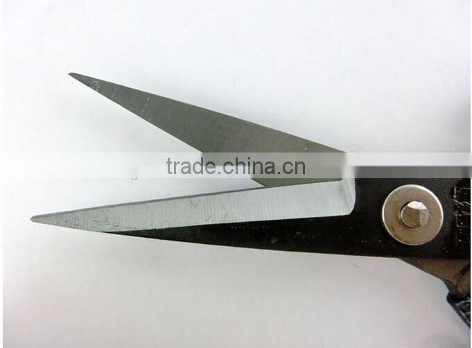 Best selling practical rubber handle household scissor 185mm for sale