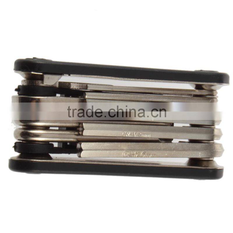 16 in 1 Multi-function Cycling Steel Tools Bike Repair Kit Set Bicycle Repair Tool Kits Tire Repair Tool