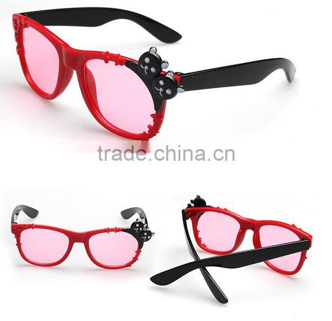 Wholesale Fashionable Kids Cartoon Sunglasses Plastic Frame Sun Glasses In Stock