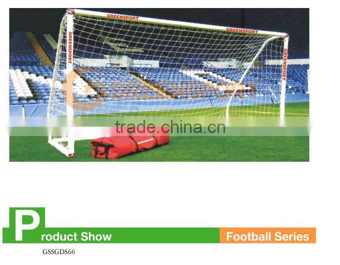 big size with high quality professional plastic soccer goal with carry bag packaging