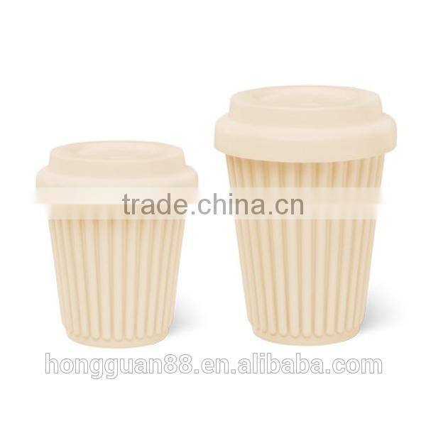 Unbreakable succinct design silicone coffee cup