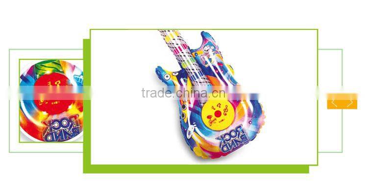 Hot selling kids gifts giant custom inflatable guitar