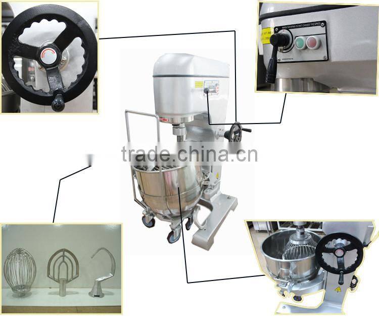 Hot Sale Professional CE Planetary Mixer Kitchen Dough Mixer Machine For Sale