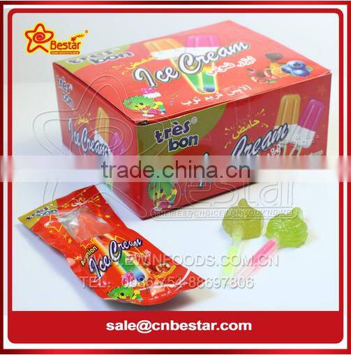Colorful Heart Shape Fruity Flavor Lollipop