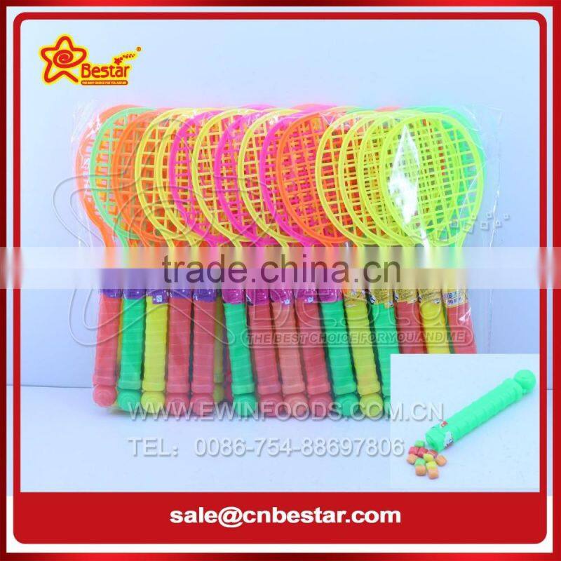 Sour Powder Candy Blueberry Flavor with Straw