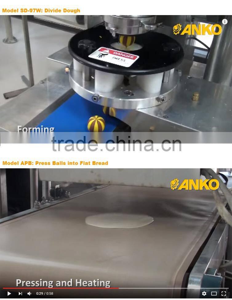 Anko Small Scale Making Electric Automatic Frozen Tortilla Roti Maker
