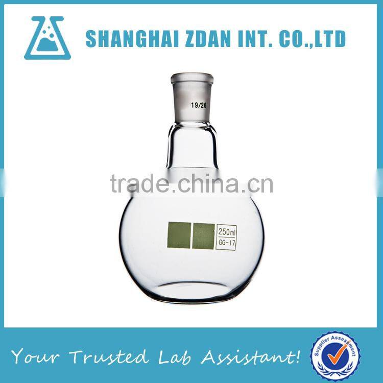 500ml Borosilicate Glass Heavy Wall Single Neck Flat Bottom Boiling Flask