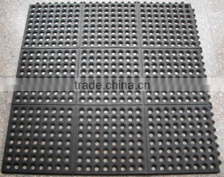 anti-slip rubber floor mat anti-fatigue mat