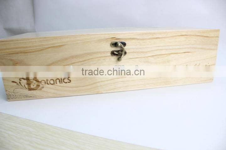 Handmade Wooden Tea Box Promotional