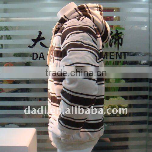 BRAZIL Men's Fleece Striped Sweatshirts Jacket BW701