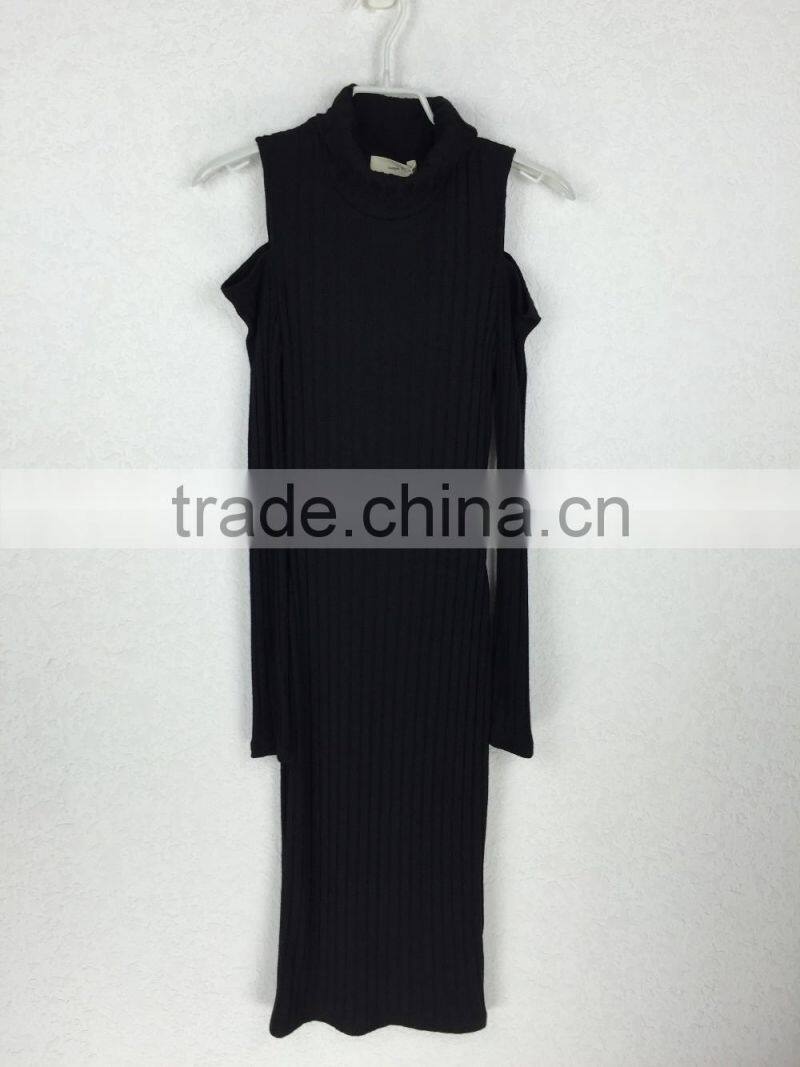 Sexy black sleeveless cocktail dress for women cotton made in alibaba