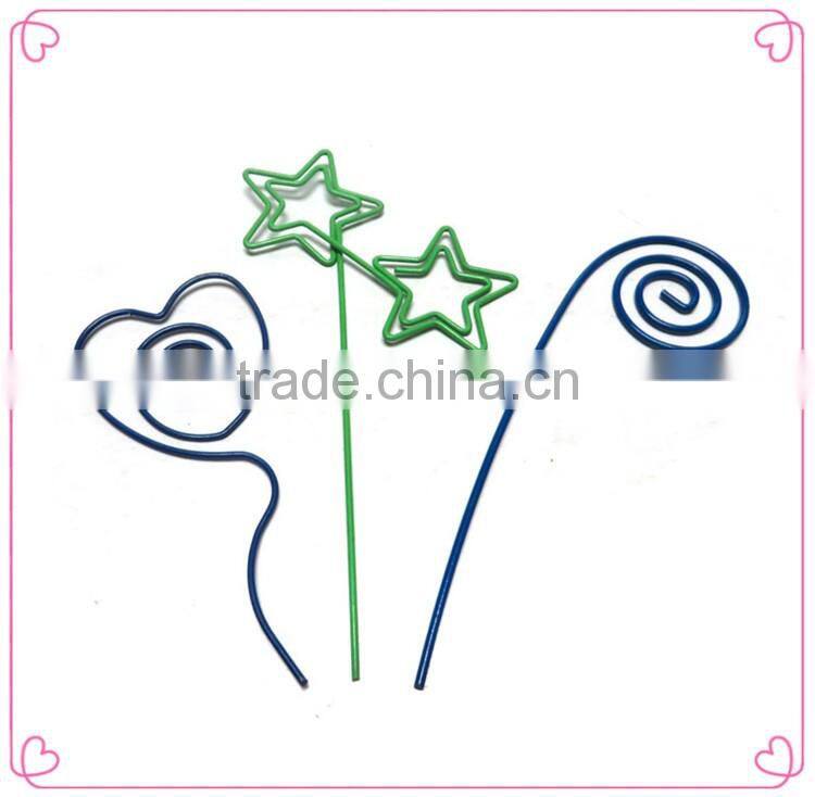 DIY craft OEM metal wire card photo memo picture holder clips