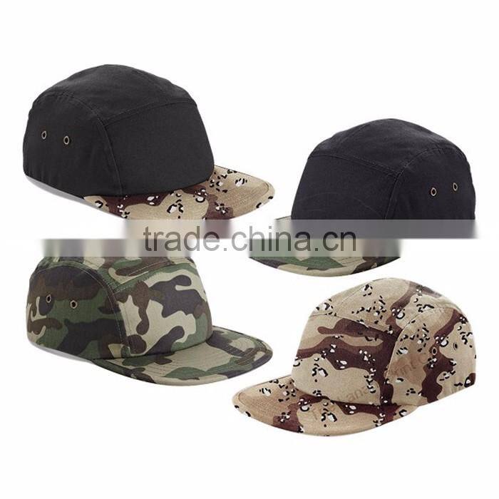 Cord Brim 5 Panel Cap, Woven Label 5 Panel Cap, Hip Hop Cap
