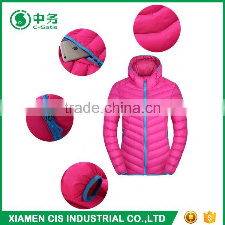 China Factory Wholesale SPorts Jacket Winter Women Down Jacket