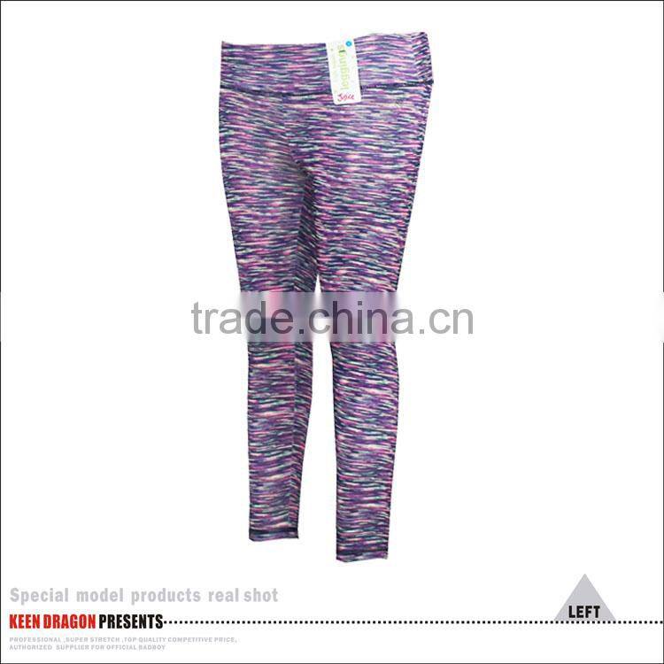 Women printed extra soft plus size lightweight capri leggings