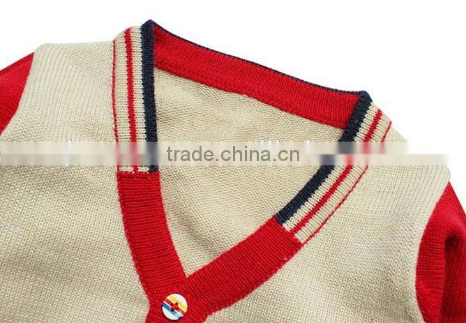 little baby boy v collar kids wool cashmere cardigan sweater