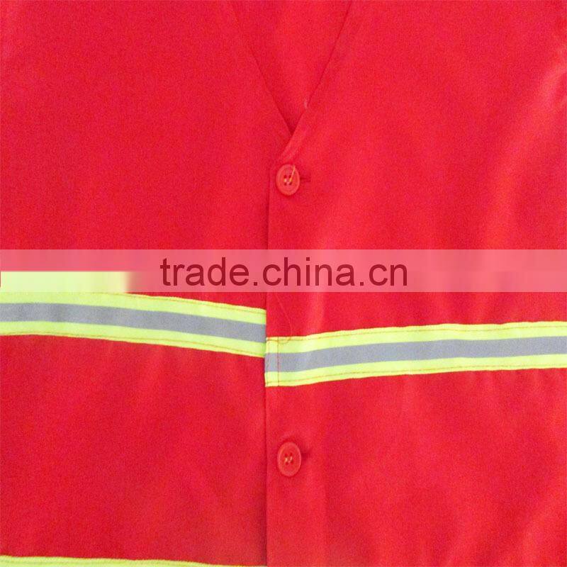 2016 Wholesale Competitive Price high quality Work Vest Reflective Safety Vest