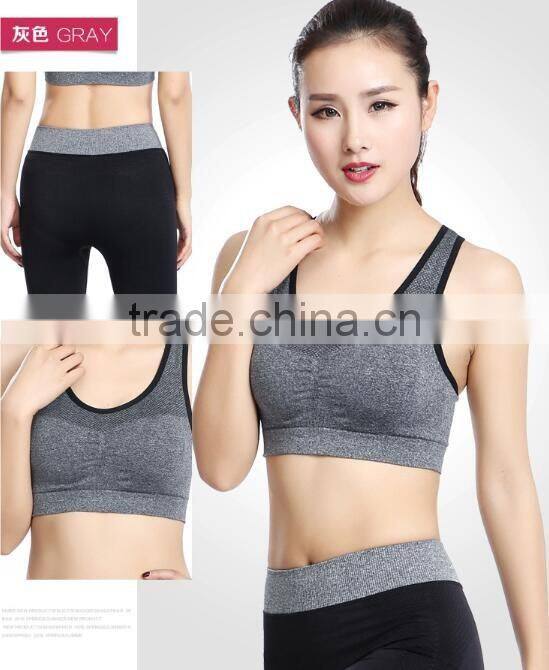 new arrivals fitness yoga underwear wholesale comfortable sports bras suit