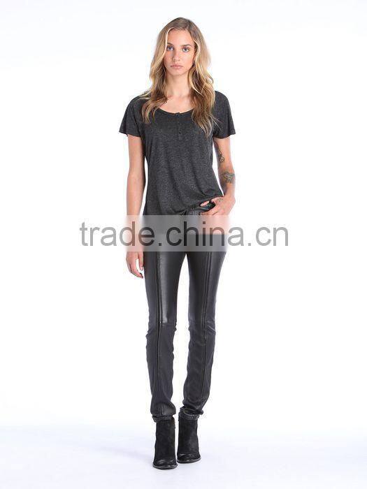 slim fit t shirt custom with raglan sleeves blank tee shirts