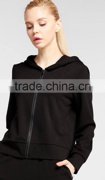 new spring slim leisure sport suit female hoodie wholesale