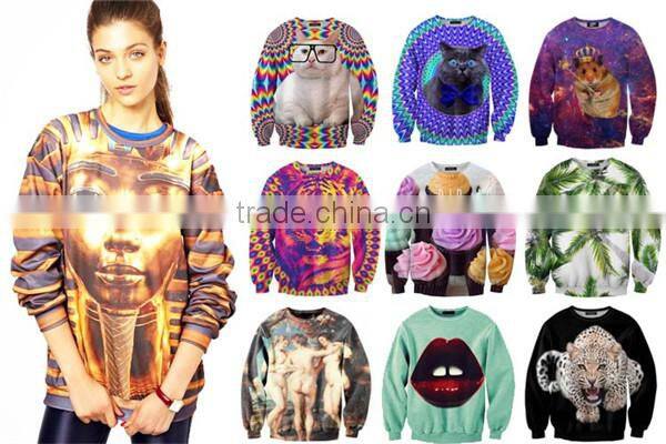 Wholesale Custom logo cheap crewneck sweatshirt