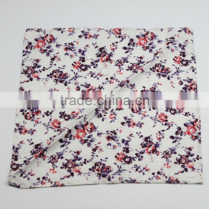 100% Cotton Printing Hanky For Your Custom Design