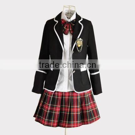 Girls High School Uniform 2016 Newest school Wear japanese girl high school uniform