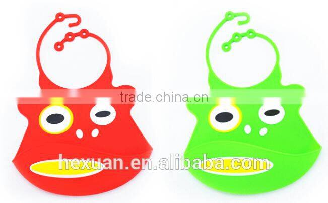 Eco-Friendly Cheap Custom Adult Blank Triangle Crochet Silicon Baby Bib