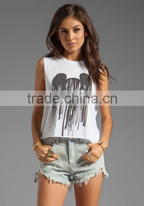 crop muscle tee