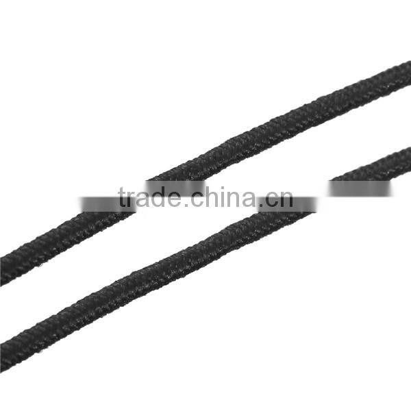 Black Elastic 1mm Polyamide Nylon Jewelry Thread Cord For Buddha/Mala/Prayer Beads