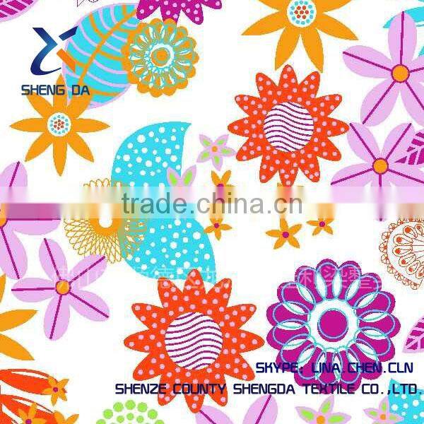 factory supply cotton printed fabric