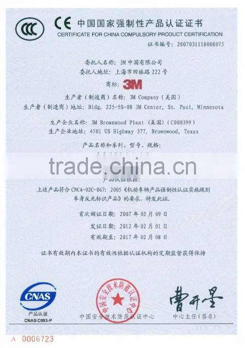 High quality reflective tape for car